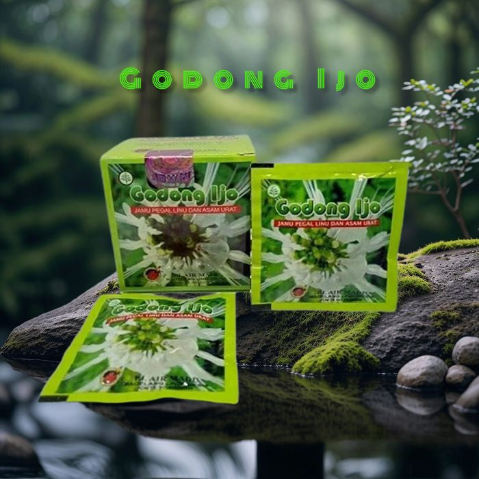 Godong Ijo Herb Capssules For Gout Rheumatism Cholesterol